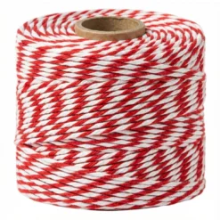Foto Sznurek wędliniarski biało-czerwony 500G