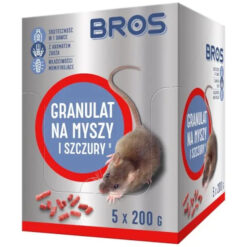 Foto Granulat na myszy i szczury 1kg - 5x200g BROS