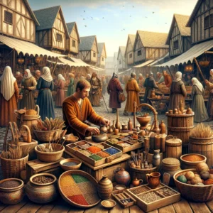 foto pakowanie w średniowieczu